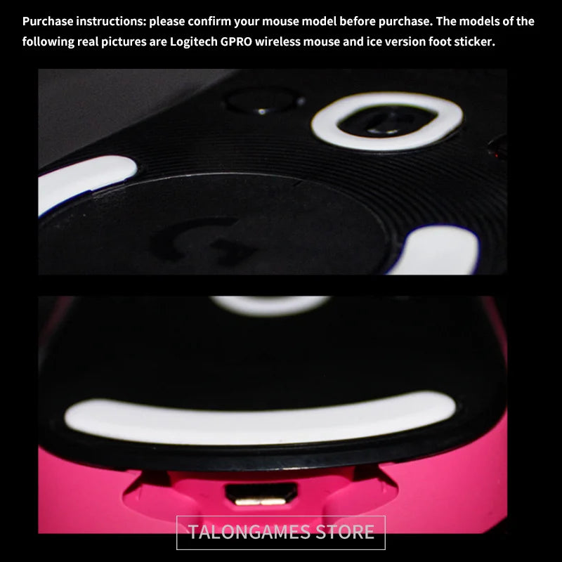 1Pack Original Esports Tiger Gaming ICE Version Enhanced Edition Mouse Feet Mouse Skates for Glorious Model O Wireless Mouse
