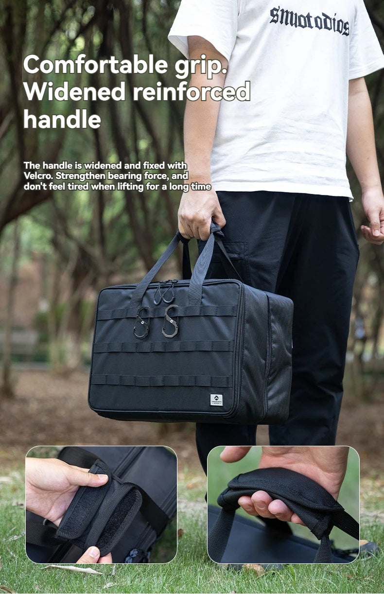 CAMPINGMOON BK-46 Large Capacity Storage Bag Camping IGT Module Collection Storage Bag Outdoor Tactical Packaging Kit