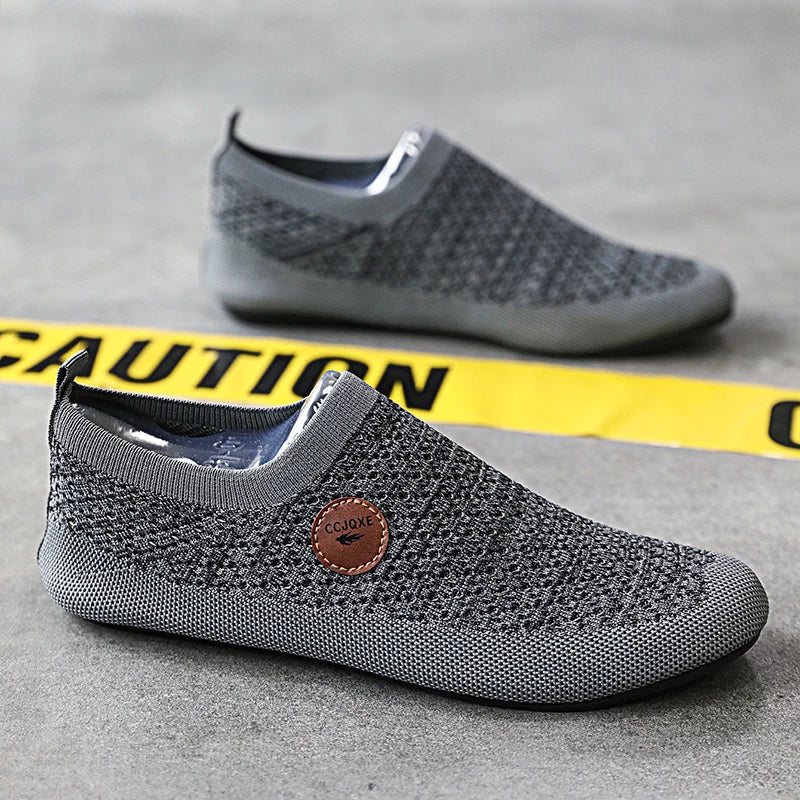 YRZL Mens Loafers Thin Bottom Mesh Summer Lightweight Driving Moccasins Slip on Casual Shoes for Men Comfortable Walking Shoes