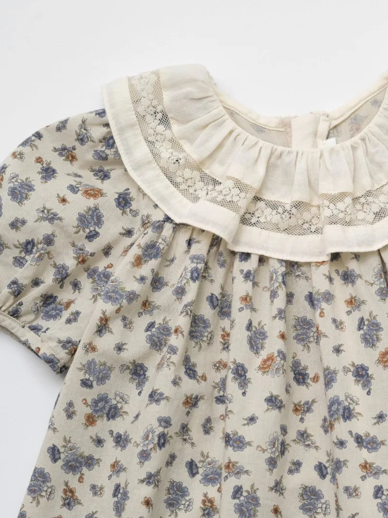 2025 New Elegant Girl Dress LOU Exquisite Embroidery Children Princess Dress Flower Girls Party Dresses Summer Baby Costume