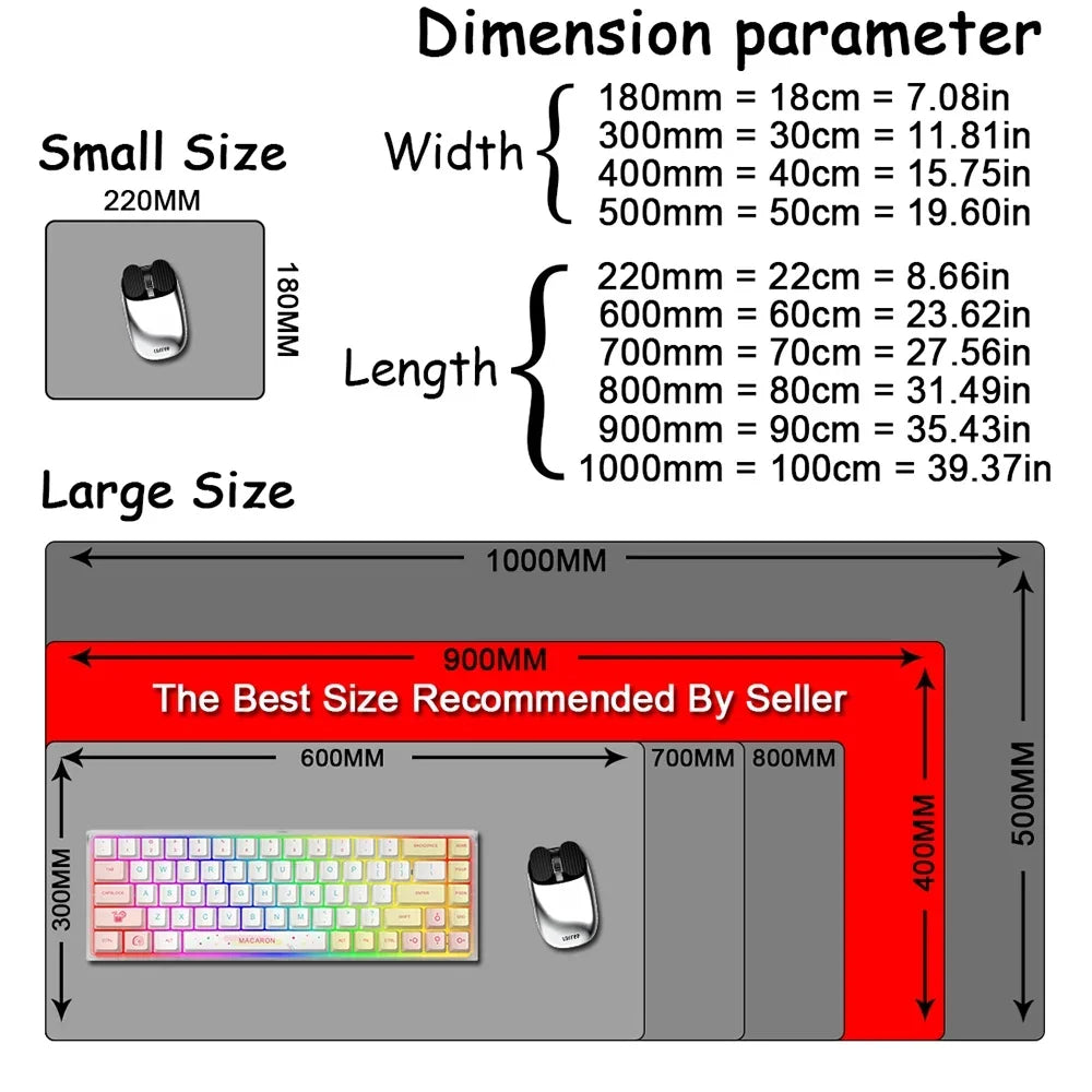 Large Rubber Keyboard Mats Honkai Star Rail Cyrene Castorice Lock Edge Mousepad Chrysos Heir Mouse Pad Game Computer Accessories