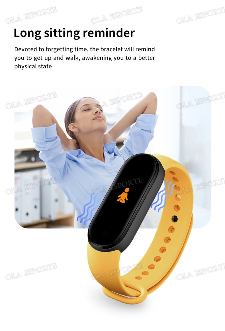 Sports Smart Watch Music Control Fitness Calorie Track Bracelet Phone Information Remind Steps Bluetooth Smart Watches M8 Band