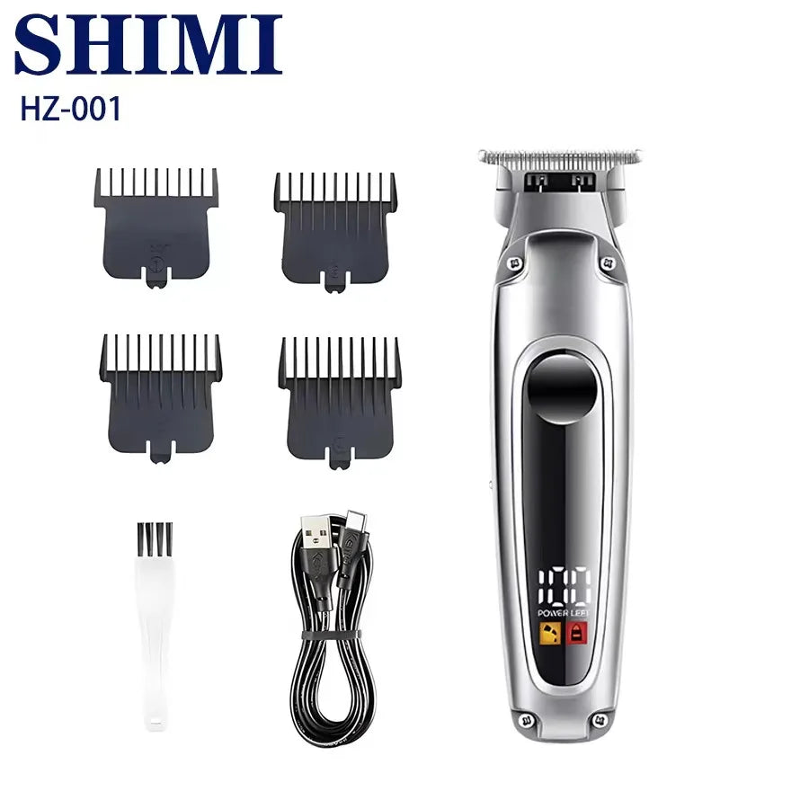 Hair Clipper New Men's Hair Trimmer Beard for Men Hair Clipper Rechargeable Electric Trimer Zero Gap Haircut Kit Machine Shaver