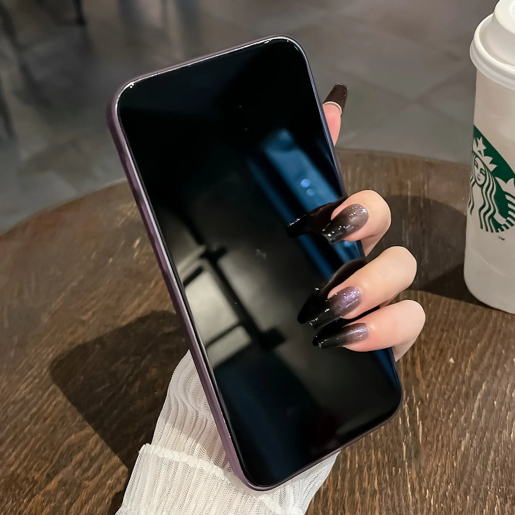 Matte Translucent Skin Touch Ultra Thin Slim PC Case for iPhone 11 12 13 14 15 Pro Max Wireless Charging Magsafe Lens Film Cover