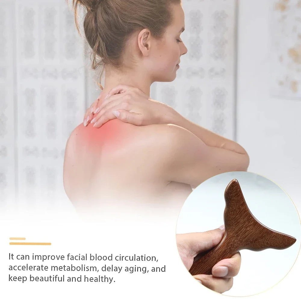 Professional Wood Therapy Massage Tool Wooden Massager,Anti-Cellulite Body Sculpting, Lymphatic Drainage Tool for Muscle Release