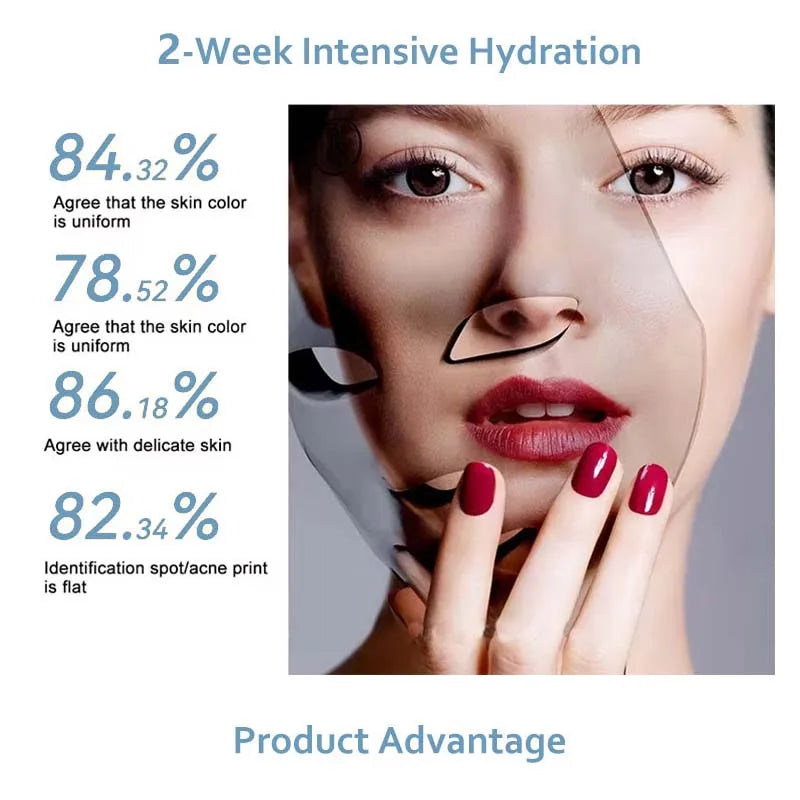 Hydrogen Beauty Face Mask Skin Care Whitening Moisturizing Molecular Hydrogen Inhaling H2 Gas Inhaler Mask
