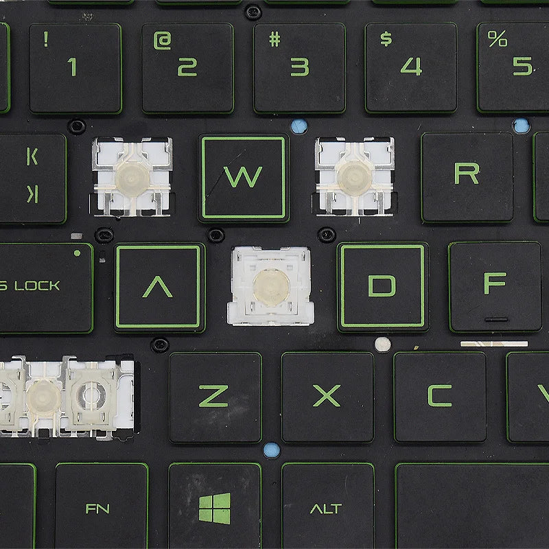 Ersatztasten & Scharniere für HP Pavilion 15-AU 15-AB 15-AQ 15-AW 15-BK 15-BC M7-N 17-G 15-au000 15-bc000 Tastaturtasten Tastenkappen