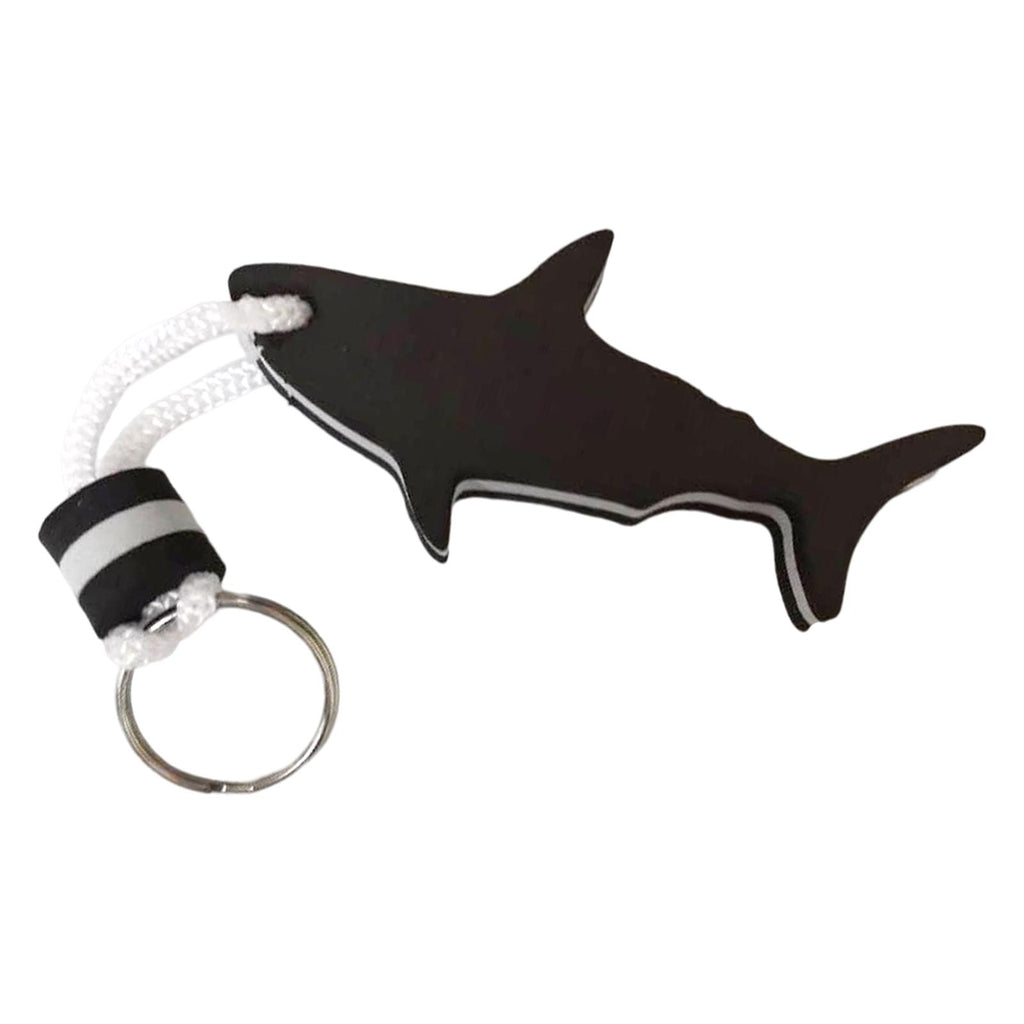 Floating Keyring Keychain Shark Shaped Floater Float Lightweight Buoyant Key