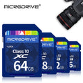 Hochgeschwindigkeits-Class10-SD-Karte 32 GB SD-Karte 128 G 64 GB 32 GB 16 GB SD-Speicherkarte SD-Pendrive für Kamera-Microdrive