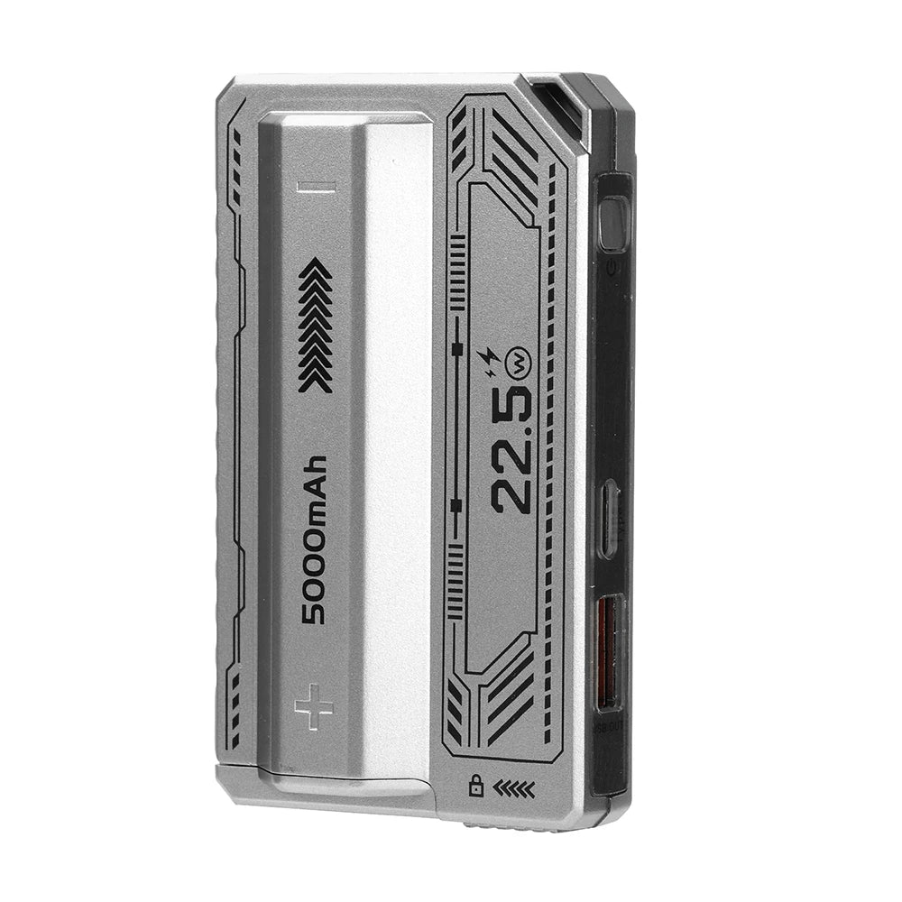21700 Battery Holder Power Bank Case PD 20W Fast Charging Built-in Cable Detachable Power Bank DIY Battery Case