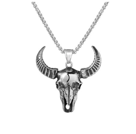 Stainless steel retro eagle hunting necklace titanium steel eagle men's pendant pendant pendant