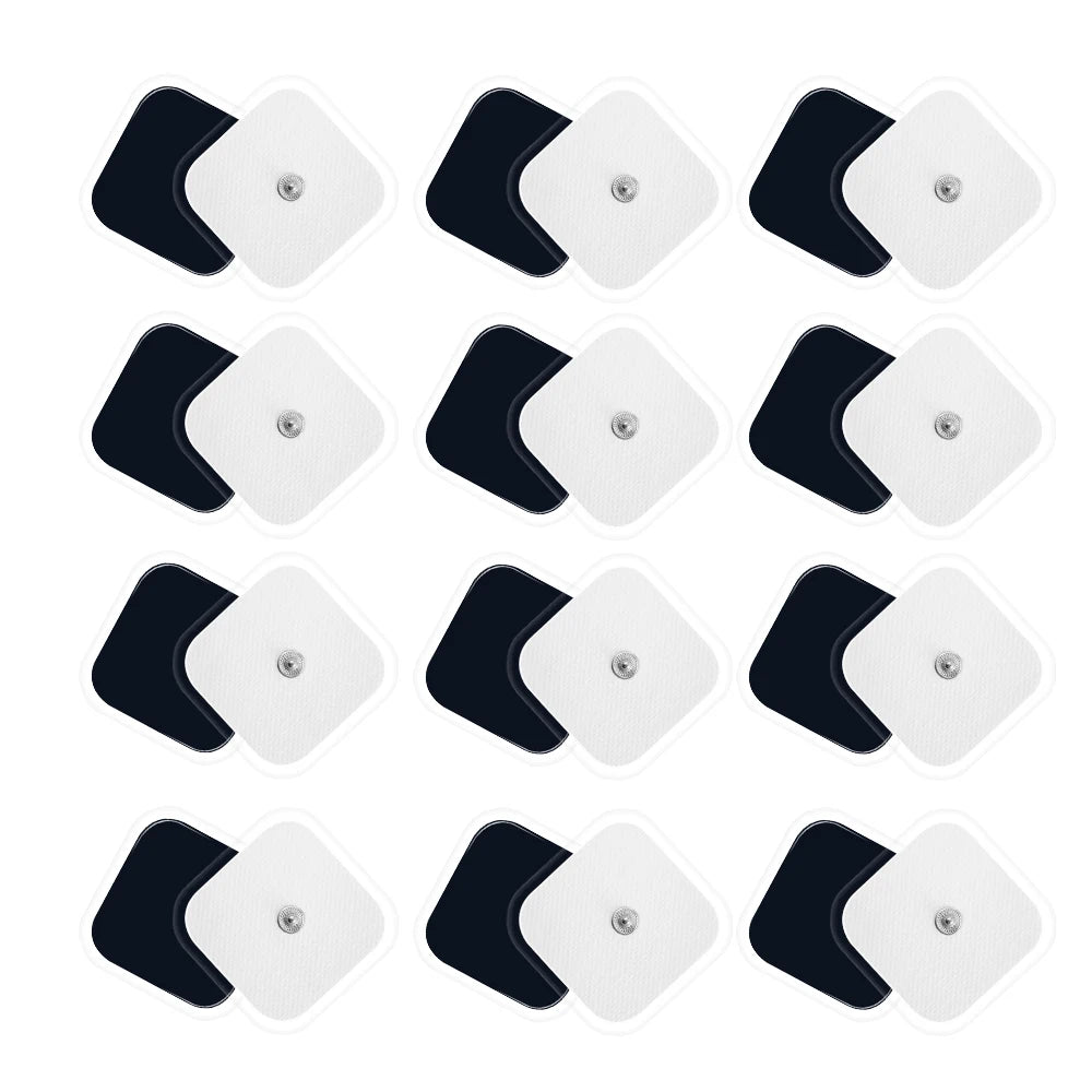 Electrostimulation Patches Tens Electrode Pads  for EMS Muscle Stimulator Electric Massager Replacement Conductive Gel Sticker