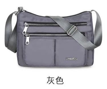 New Women's Bag Fashion Mother Shoulder Bag Oxford Waterproof and Elderly Leisure Travel Large Capacity Bag