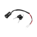 Electric Bicycle Ignition Switch Key Power Lock Universal Portable Dust Proof E-bike Parts For Electric Scooter Tricycle Motorcy