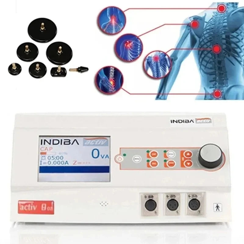 NEW INDIBA Activ 902 RF Diathermy Face Lift Body Sliming Machine Wrinkle Removal Pain Relief Anti-Cellulite Beauty Equipment