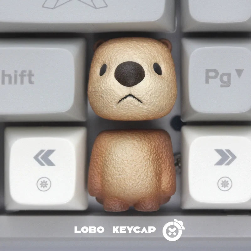 Animal Party Crocodile Up And Down Keys Personality Creative Keycap Beast Mechanical Keyboard Attachment Keycap Decor Esc Oem R4