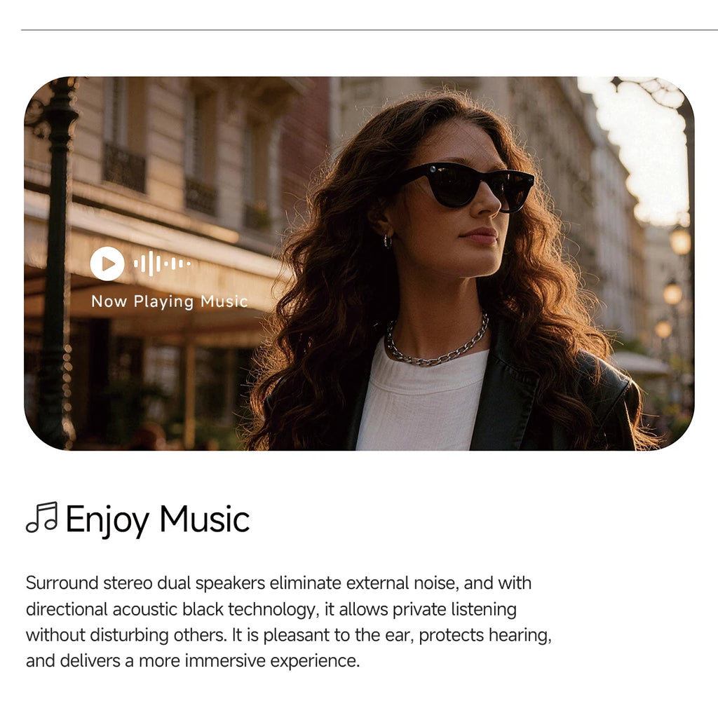 2026 New Smart Glasses 800W Take Pictures Record Al Translation WIFI Transmission AI Recognition GPT 2000MAH Music Smart Glasses