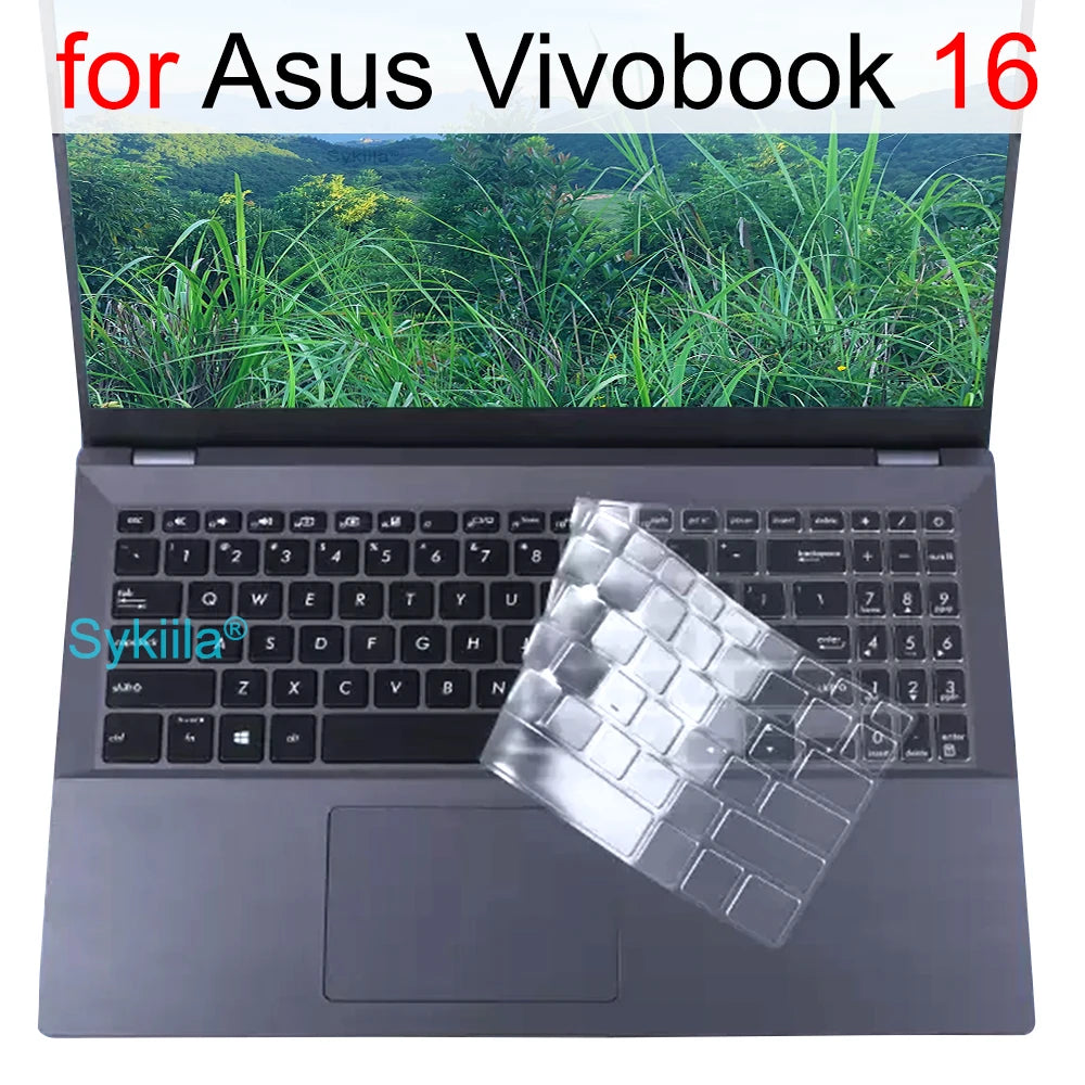 Keyboard Cover for ASUS Vivobook K6502 K6501 M6501 K5504 K3502 M3502 E1504 X1504 M3504 M1503 X1503 Silicone Protector Skin Case