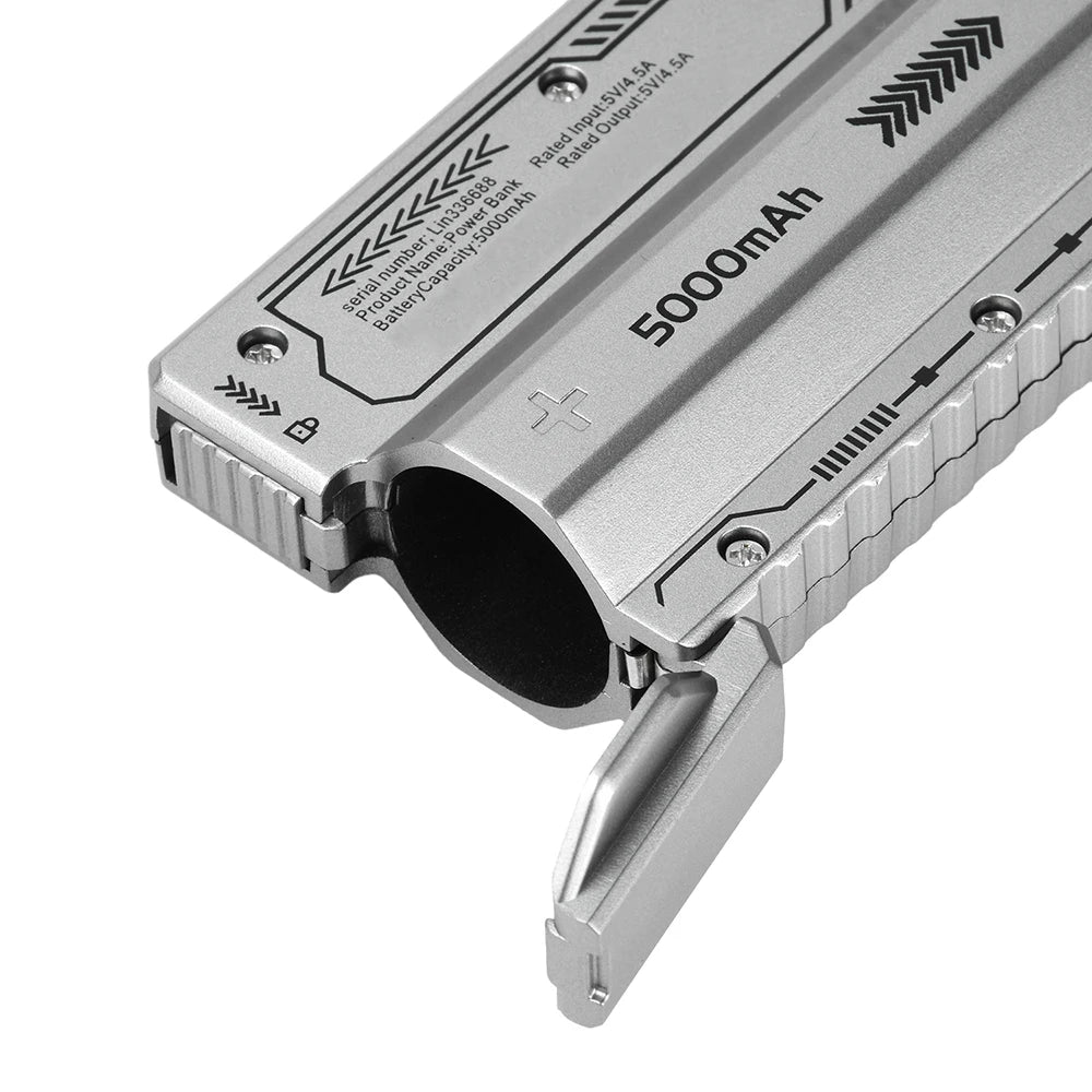 21700 Battery Holder Power Bank Case PD 20W Fast Charging Built-in Cable Detachable Power Bank DIY Battery Case