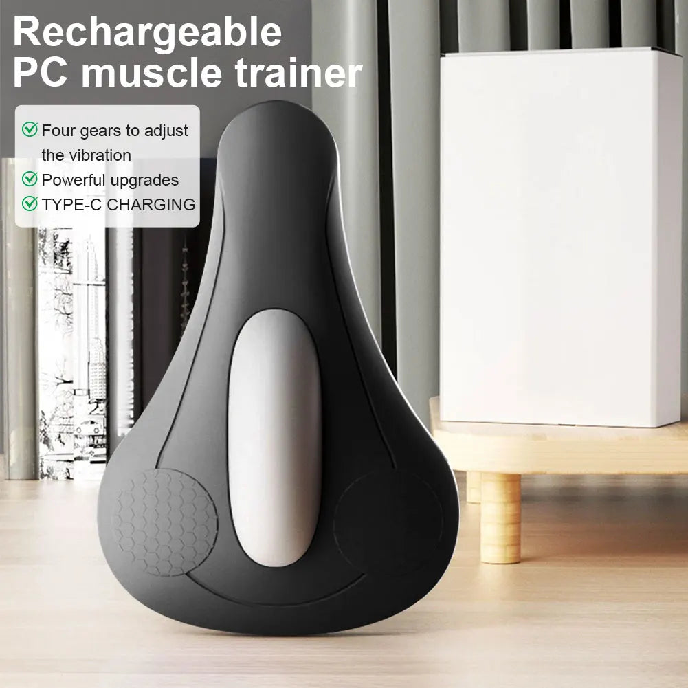 Electric Pelvic Floor Strengthening Muscle Exerciser Ergonomic Kegel Fitness Training Device Rechargeable for Physical Therapy