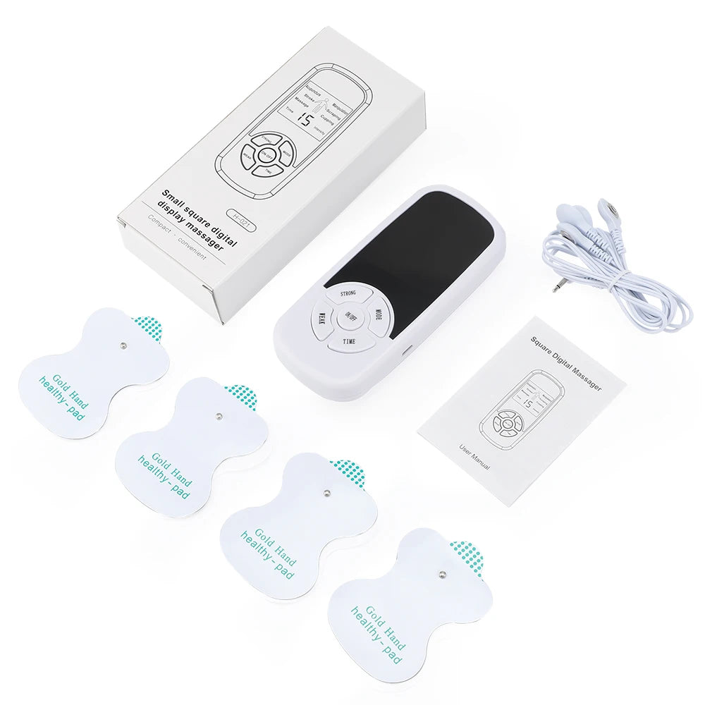 HOMEFISH Muscle Therapy Stimulator 6 Modes Tens Unit Machine Meridian Physiotherapy Pulse Abdominal Prostate Body Massager
