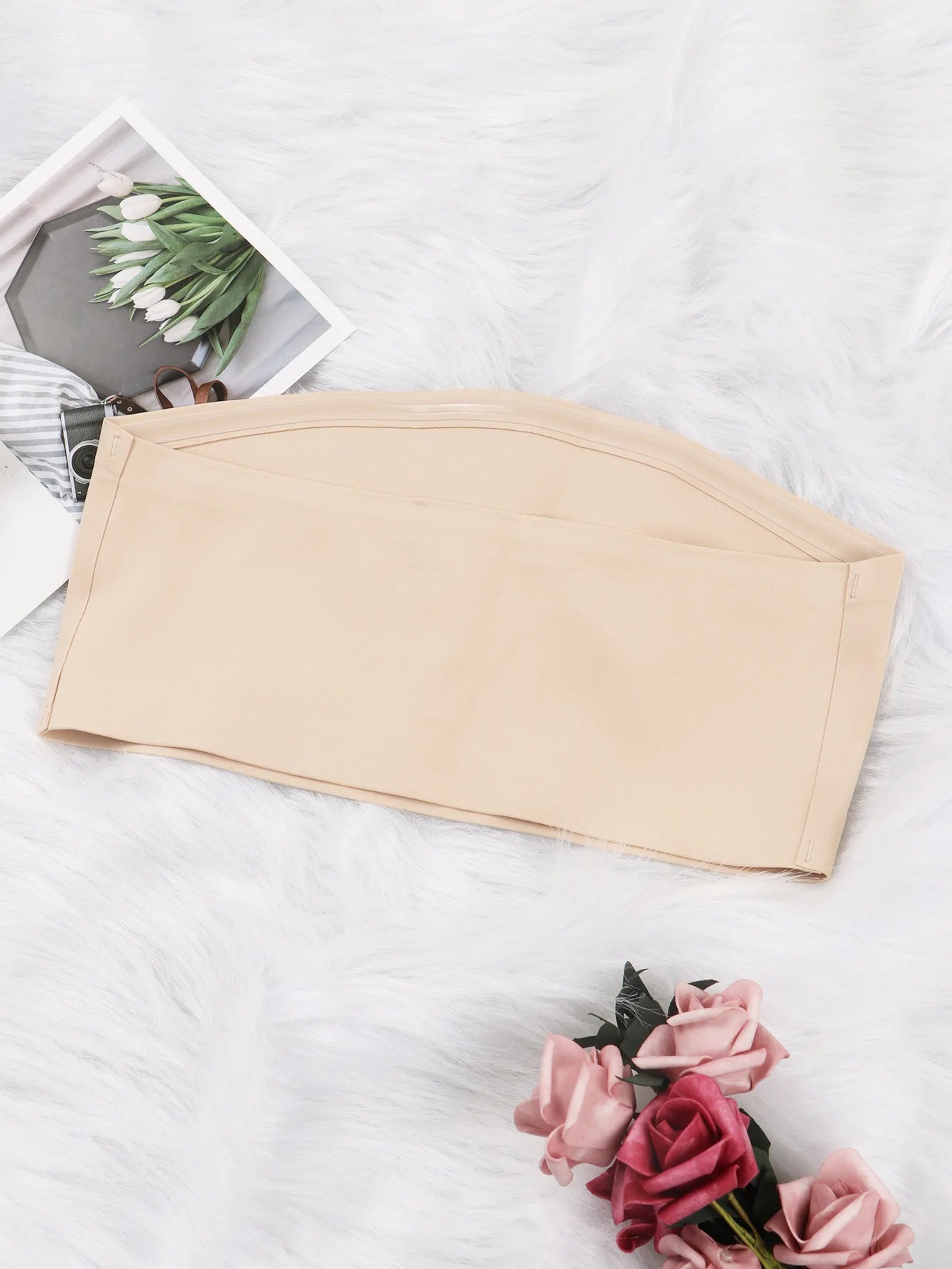 Women Tube Strapless Bra Chest Wrap Bandeau Unlined Seamless Breathable Comfortable Anti-skidding Ice Silk Bra Underwear Tops