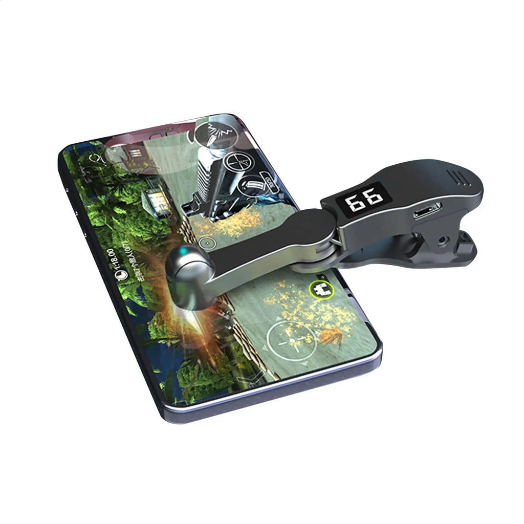 Outo Skermklikker vir Slimfoon Toepassings Video Regstreekse Uitsending Toestel USB Simulator Slimfoon Speletjie Skerm Raak Driepote Tikker