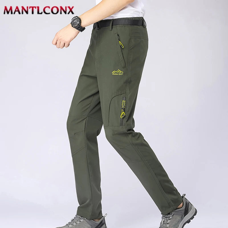 XL-5XL Lightweight Thin Summer Pants for Men Sweatpants Stretch Quick Dry Trousers Men Hiking Camping Men's Pants Joggers Summer