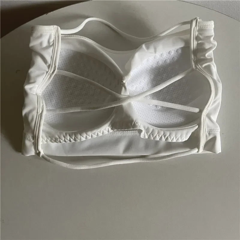 Nahtloses Tube Top aus Eisseide, sexy Wickel-Brust für Damen, Push-up-BHs, trägerlose Unterwäsche, einfarbige Bralette-Dessous-Oberteile