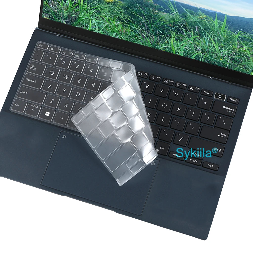 Keyboard Cover for ASUS Zenbook 14 OLED Flip Pro UX3406 UX3405 UX3404 UP3404 UX6404 Q420 UX5401 Silicone Protector Skin Case
