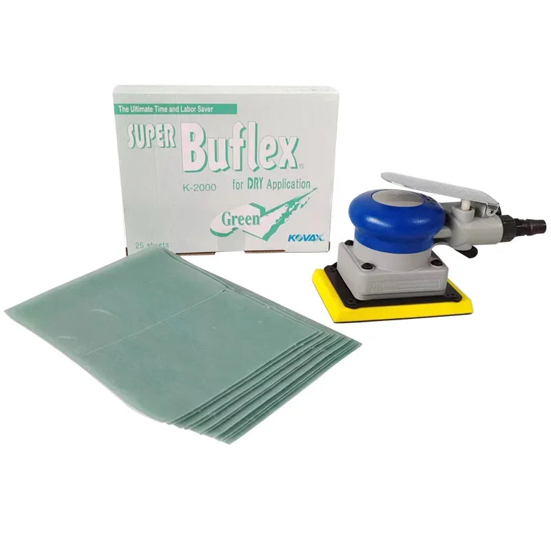 Japanese KOVAX soft film sandpaper 130 * 170mm with 2 grit, polishing sand 240-3000 mesh, 25 pieces