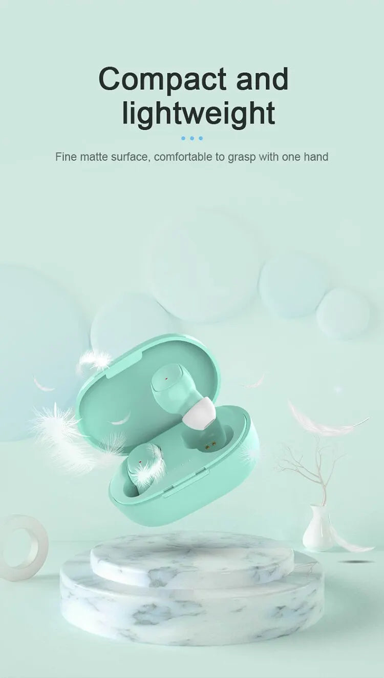TWS Headset HiFi Stereo Wireless Earphones Sport Music Bluetooth 5.1 Headphones Noise-Canceling Earbuds For iPhone Xiaomi Huawei