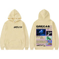 Rapper Grecas Album Tour 2025 Graphic Hoodies Men Women Harajuku Street Hip Hop Hoodie Loose Vintage Long Sleeve Sweatshirt Tops