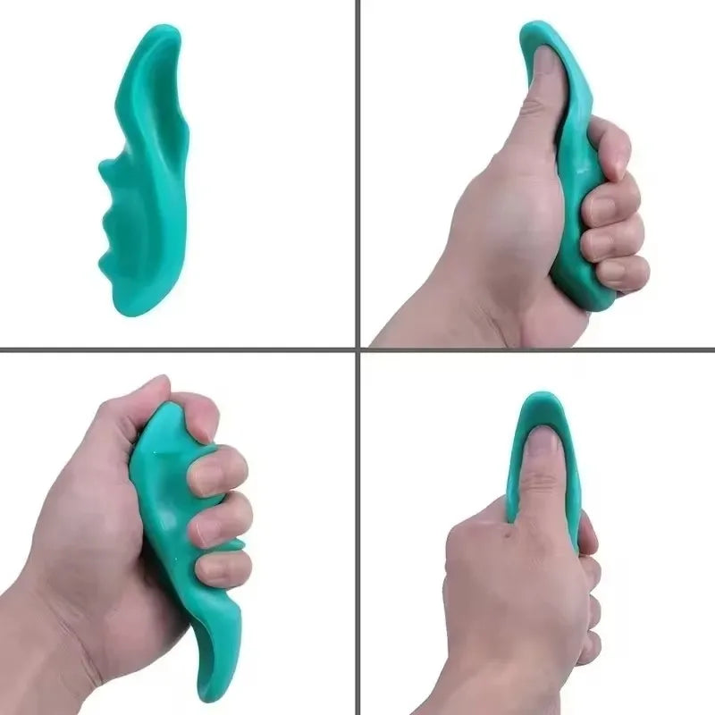 T-shaped Massager Thumb Finger Pressure Press Trigger Point Manual Deep Physiotherapy Massage Tools Full Body Muscle Relax Stick