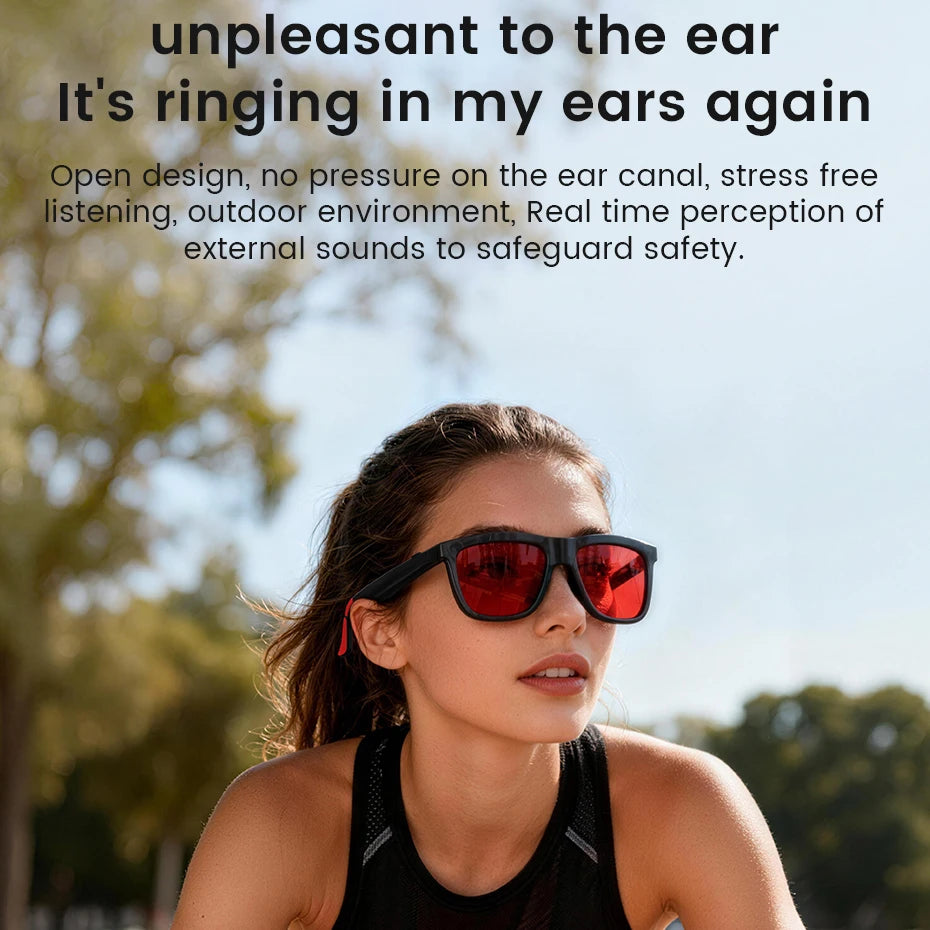 AI Translation Smart Audio Glasses Touch To Color Changing IP65 Sunglasses Noise-reducing HD Call Eyewear Men Women Music Play