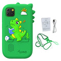 2.8-Inch Touchscreen Kids Smart Phone with Games Camera MP3/MP4 Player Built-in 32GB Memory Kids Smart Phone for Girls