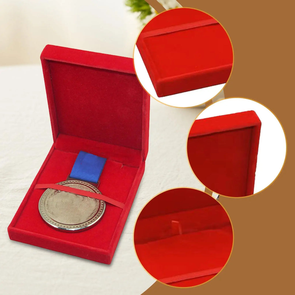 Medals Display Case Storage Box Protection Dustproof Collector Collection Organizer Holder for Pin Soccer Sports Award