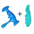 T-shaped Massager Thumb Finger Pressure Press Trigger Point Manual Deep Physiotherapy Massage Tools Full Body Muscle Relax Stick