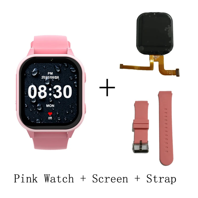 4G Smart Watch Kid SOS GPS WiFi Wristwatch Whatsapp KT19Pro MAX Android8.1 with Video Call Camera Monitor Children smartwatch