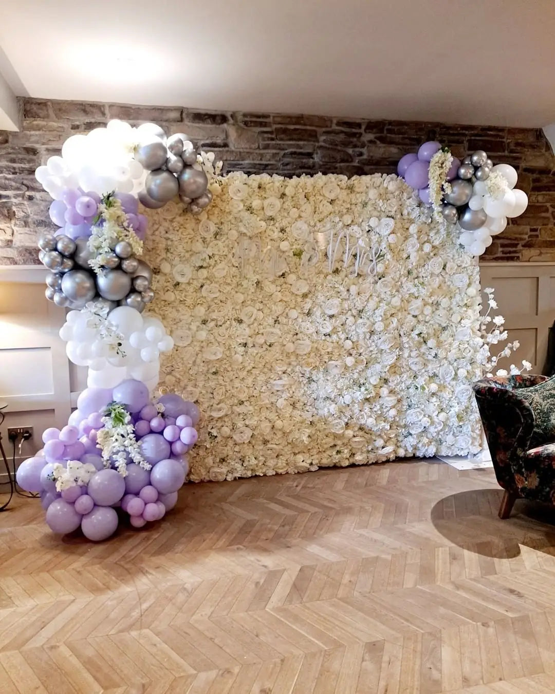 Silk Rose Flowers 3D Backdrop Wall Wedding Decoration Artificial Flower Wall Panel for Home Decor Backdrops Baby Shower