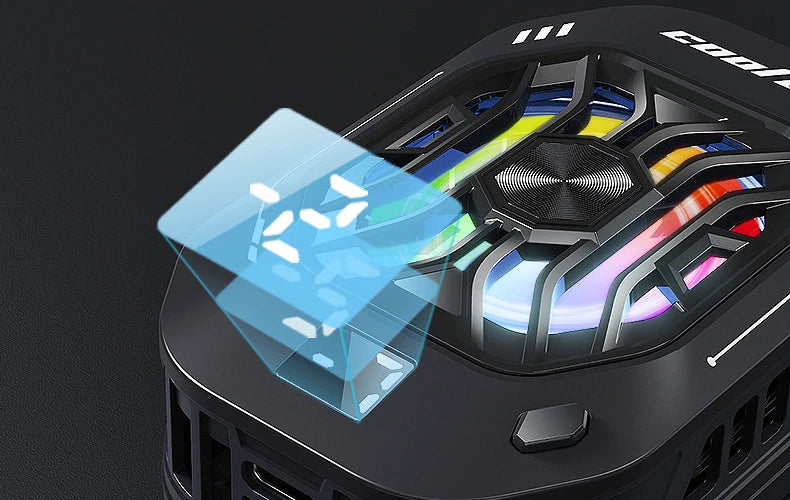 Smartphone cooler for phone cooling fan for mobile phone cooler phone gaming cell cooling plate phone cooler for games Portable
