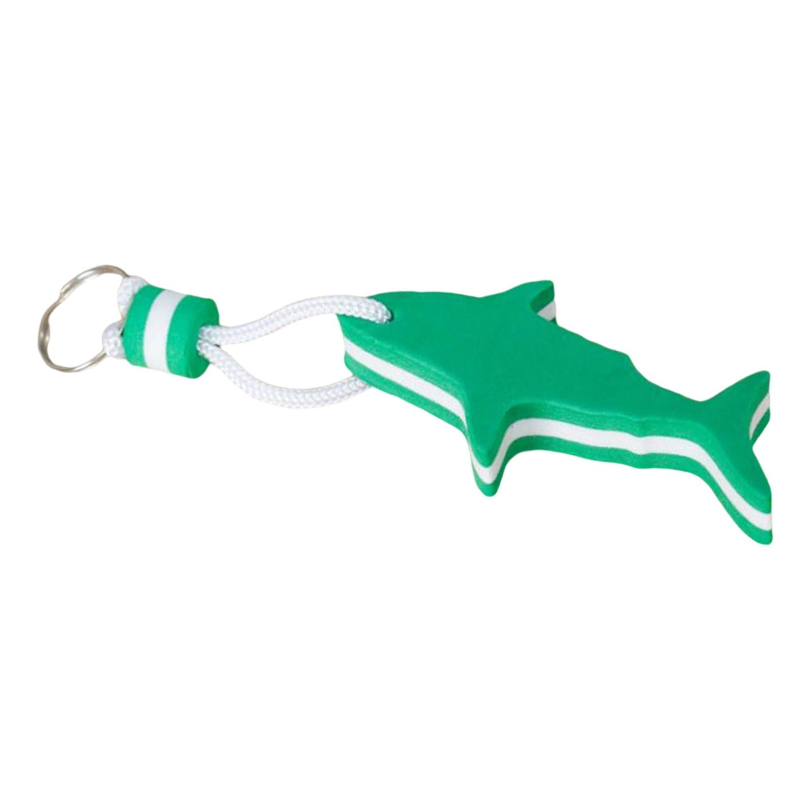 Floating Keyring Keychain Shark Shaped Floater Float Lightweight Buoyant Key