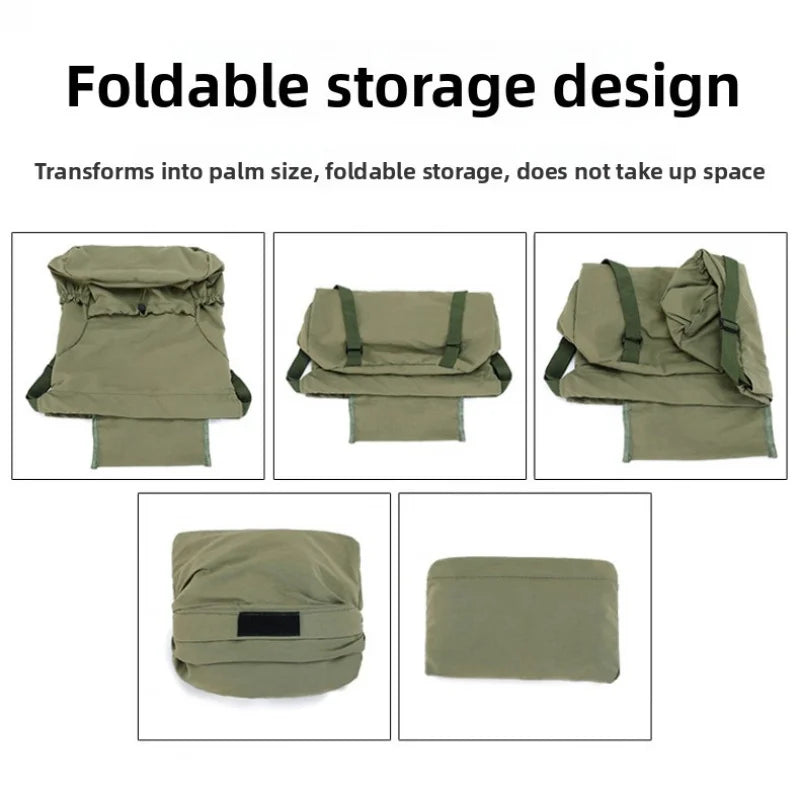 Foldable Drawstring Drawstring Backpack,Lightweight and Easy To Store,Essential for Short Distance Travel and Outdoor Activities