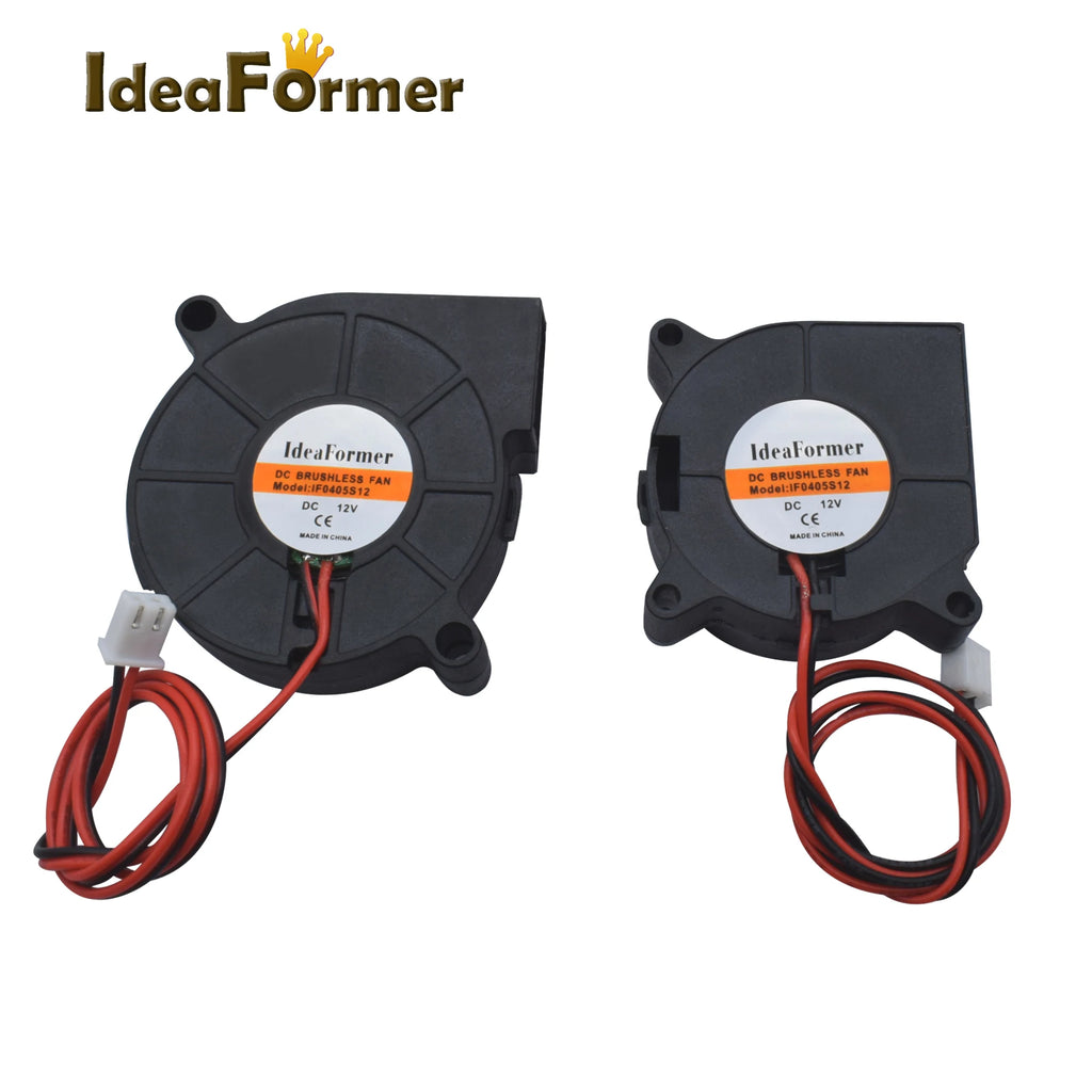 3010/4010/5015/5010/ DC Cooling Fan Centrifugal Blower Fan 5V 12V / 24V Brushless 2-Wire Cooling Fan For 3D Printer Accessories