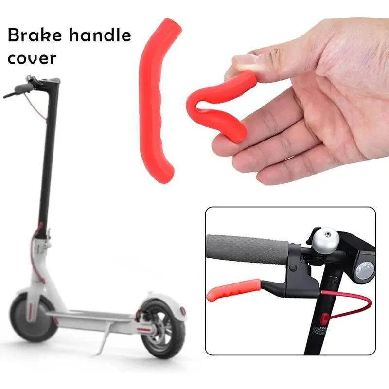 Brake Handle Cover Protector For Xiaomi M365 Max G30 Electric Scooter Antiskid Accessories Bike Bicycle Cycling Universal Cover
