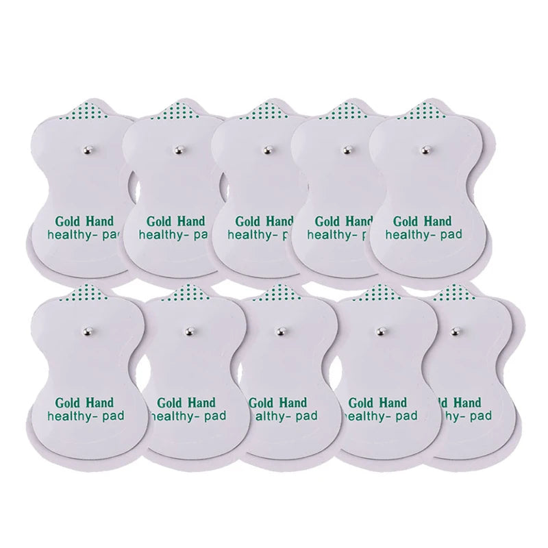 Electrostimulation Patches Tens Electrode Pads  for EMS Muscle Stimulator Electric Massager Replacement Conductive Gel Sticker