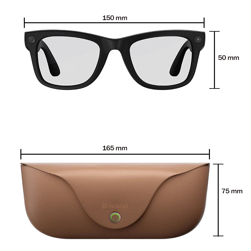 2026 New Smart Glasses 800W Take Pictures Record Al Translation WIFI Transmission AI Recognition GPT 2000MAH Music Smart Glasses