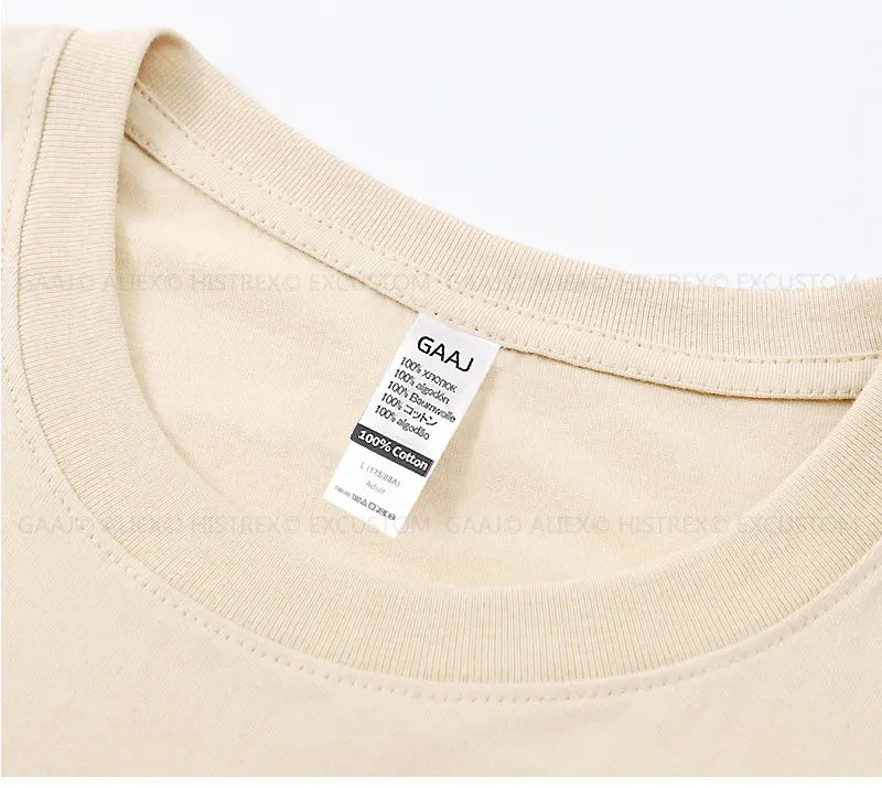 Custom Embroidery T Shirt Premium 100% Cotton T shirt Diy Your Own Design Brand Company Team Pet Animal Logo Men Women Tee Tops
