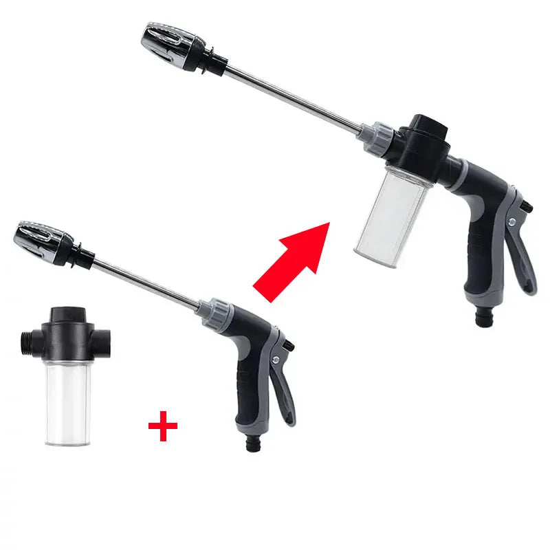 25FT-150FT Garden Hose Expandable Magic Water Pipes Home Garden Daily Watering Tools High-Pressure Car Wash Cleaning Water Gun