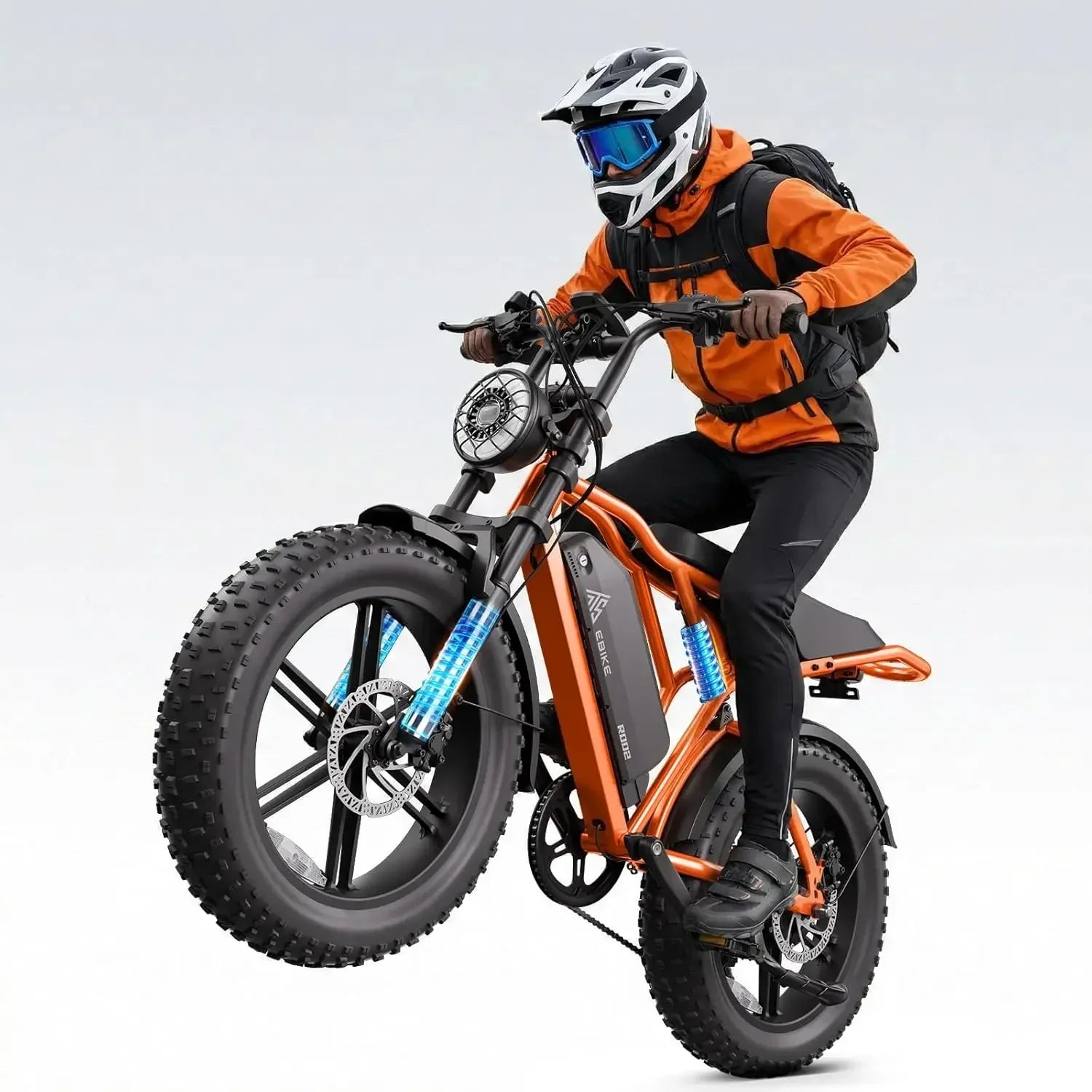 TST Electric Bike for Adult, Up to 28 MPH and 60/100 Miles Long Range E Bike, 20" Fat Tire E-Bike, 1500W Peak, Customized